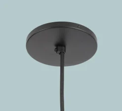 Suspension*Easy Light by Carpyen Suspension, Olot, , Ø58,5cm, H45,2cm - bauxite et bois