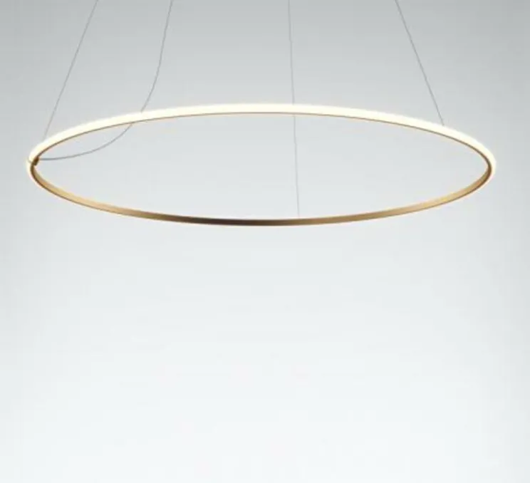 Suspension, Olympic F45, bronze, IP40, LED, dim, 2700K, lm, Ø138,5cm, H2cm - Fabbian