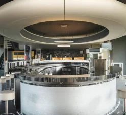 Suspension, One double, blanc mat, LED, dim, 3000-4000K, 2100-2120 lm, Ø80cm, H4,5cm - SLV