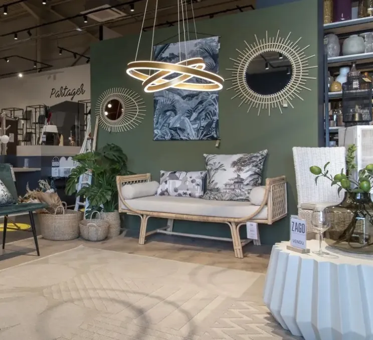 Suspension, One double, laiton, LED, dim, 2700K, 1270 lm, Ø60cm, H4,5cm - SLV