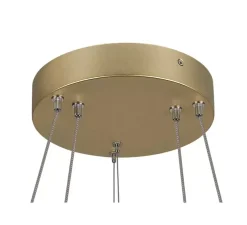 Suspension, One double, laiton, LED, dim, 2700K, 1270 lm, Ø60cm, H4,5cm - SLV