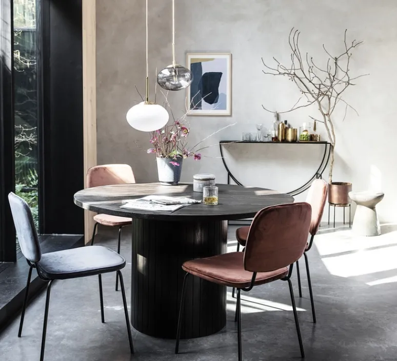 Suspension*House Doctor Suspension, Opal, , Ø22cm, H17cm - blanc, laiton