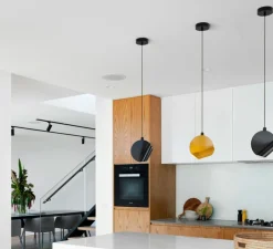 Suspension*OliveLab Suspension, Oplà, , Ø16cm, H16cm - noir brillant