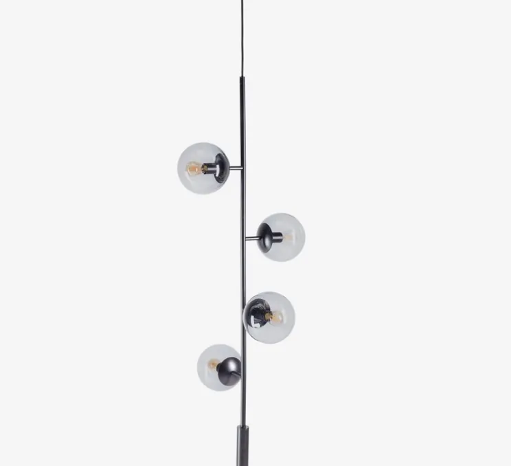 suspension, Orb Lounge, noir, Ø15cm, H100,5cm - Bolia