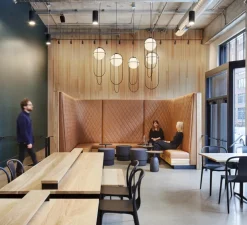 Suspension, Orbit, noir, LED, 3000K, 420lm, L25cm, H68cm - A-N-D