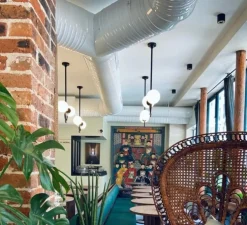 Suspension, ORG P H 1300, blanc, or, 2700K, 1800lm, L130cm, H7,7cm - DCW éditions Paris