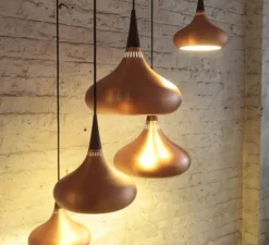 Suspension*Fritz Hansen Suspension, Orient, , Ø34cm, H37cm - cuivre