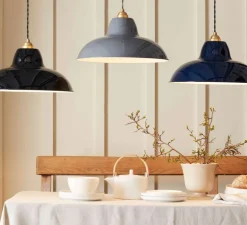 Suspension, Original 1227 Brass Midi Wide, Ink Blue, L40cm, H22,5cm - Anglepoise