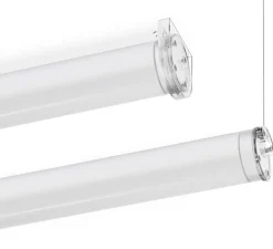 Suspension*O/M Light Suspension ou plafonnier, Tubo 70, , IP67, LED, 2700K, 990 lm, Ø7cm, L63cm - transparent