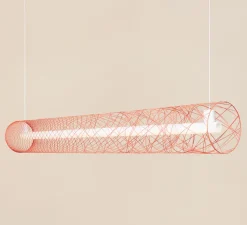 Suspension*Atelier Robotiq Suspension, Out of order, OOO, , L105cm, Ø13cm - corail