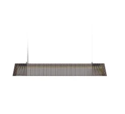 Suspension*Secto Design Suspension, Owalo 7000, , LED, 2800K, 2500lm, L100cm, H13cm - noir laminé
