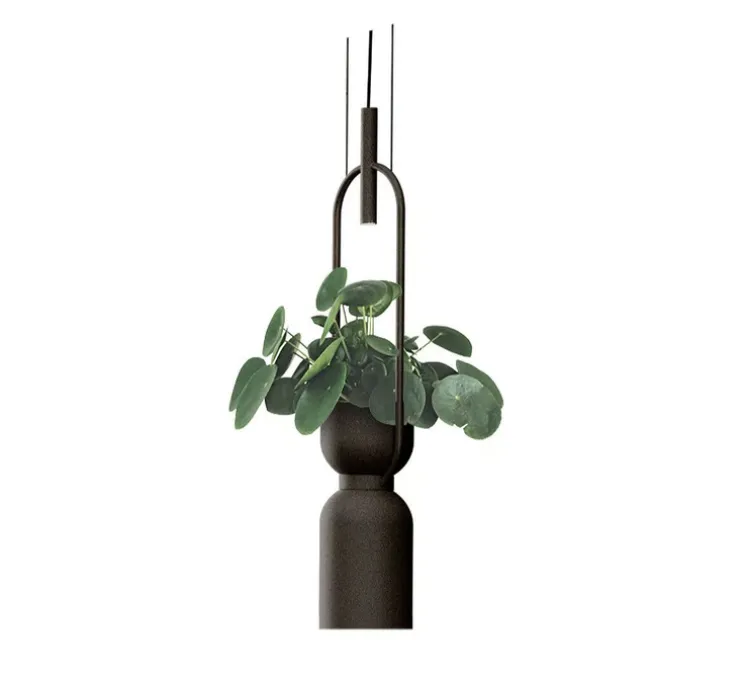 Suspension, Oxygen C, noir, Ø14,5cm, H95cm - Luxcambra