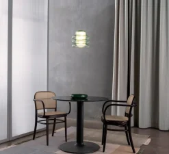 Suspension, Pace 28, 3 modules, vert d'eau, LED, dim, 2700K, Ø28cm, H24cm - A-N-D