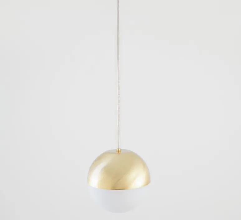 Suspension*Fontana Arte Suspension, Pallina, , Ø12cm, H36cm, LED, 2700K, 470lm - laiton