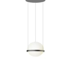 Suspension*Vibia Suspension, Palma 3720, , LED, 2700K, 685lm, Ø22cm, H19cm - graphite