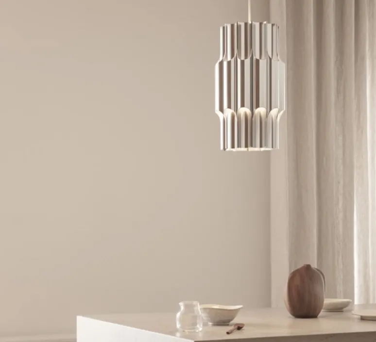 Suspension*Lyfa Suspension, pan 190, , Ø19cm, H32cm - argent