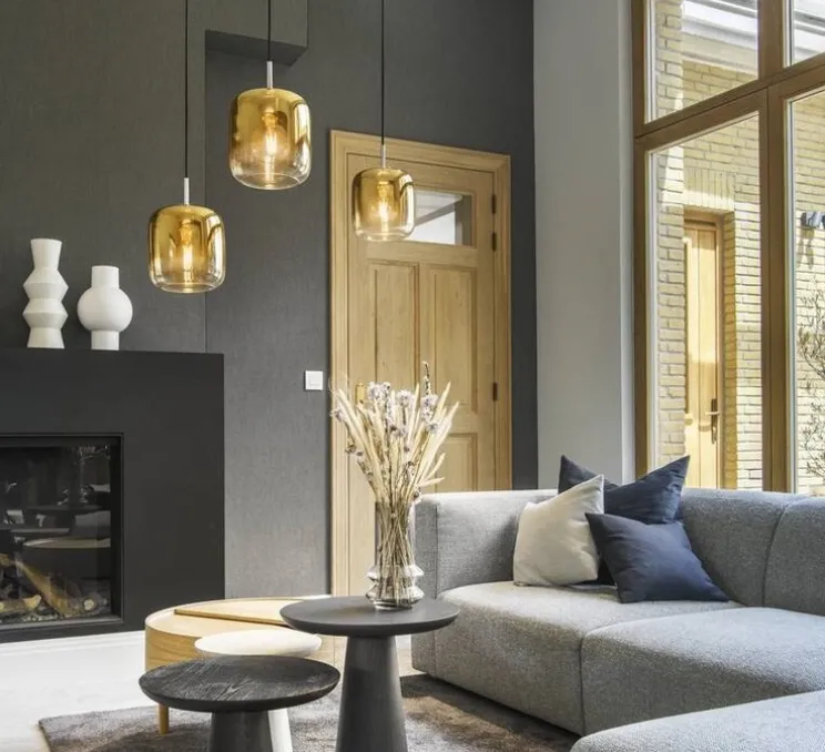 Suspension, Pantilo 20 PD, Or, Chrome, Ø20cm, H21,3cm - SLV