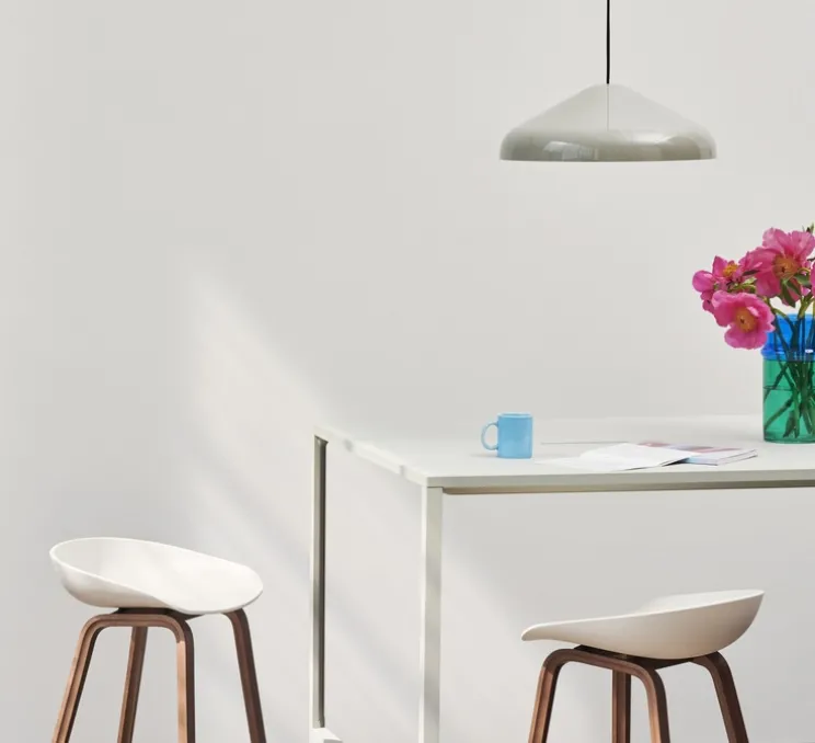 Suspension, Pao 230, gris, Ø23cm, H10cm - HAY