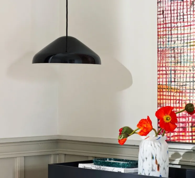 Suspension, Pao 350, noir, Ø35cm, H14,5cm - HAY