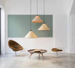 Suspension, Paris-Hanoï, Raphia naturel, Ø71cm, H42cm - Designheure