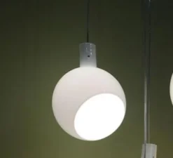 Suspension, Parola LED, blanc, H27cm - Fontana Arte