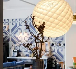 Suspension*Louis Poulsen Suspension, Patera, , Ø90cm, H86cm - blanc