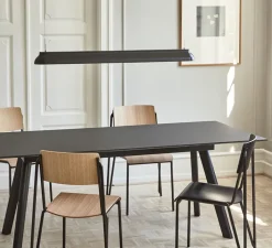 Suspension*HAY Suspension, PC Linear, , LED, 2800K, 2300lm, L120cm, H10cm - noir