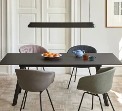 Suspension*HAY Suspension, PC Linear, , LED, 2800K, 2300lm, L120cm, H10cm - noir