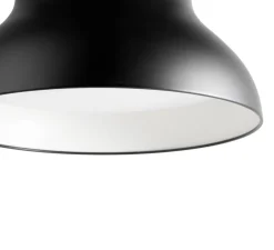 Suspension, PC Pendant L, noir, Ø60cm, H28cm - HAY