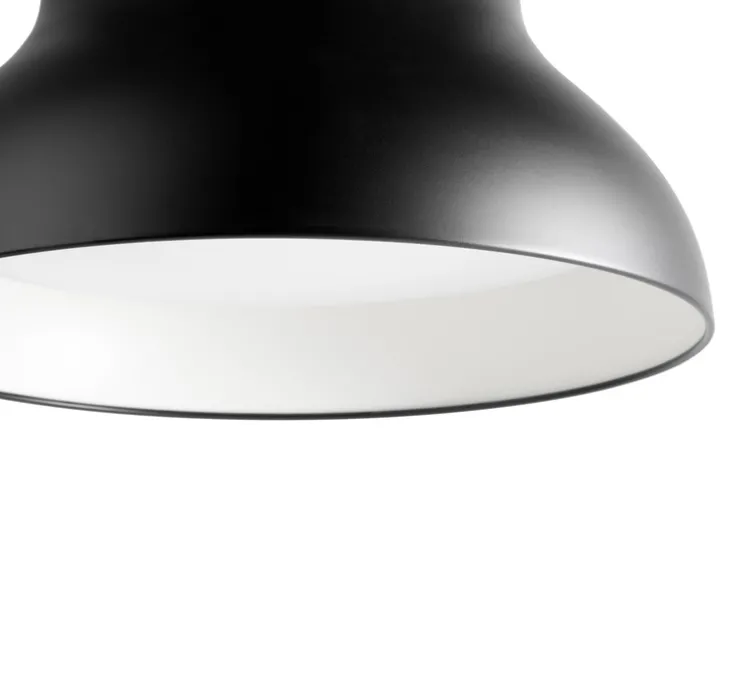 Suspension, PC Pendant L, noir, Ø60cm, H28cm - HAY