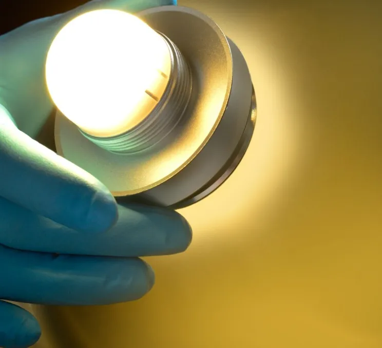 Suspension, Pebble A Citrine / C Slate , bleu, bronze, LED dimmable, 2700K, 1750lm, L21cm, H30,5cm - A-N-D