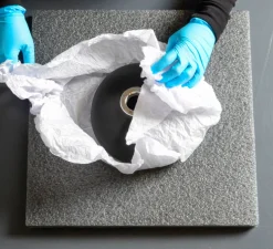 Suspension, Pebble A Citrine / C Slate , bleu, bronze, LED dimmable, 2700K, 1750lm, L21cm, H30,5cm - A-N-D