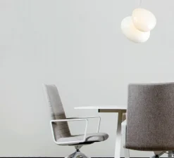 Suspension, Pebble A Perle / C Perle, blanc, LED dimmable, 2700K, 1750lm, L21cm, H30,5cm - A-N-D