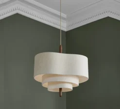 Suspension*Market Set Suspension, Pebble M, , Ø58cm, H35,5cm - écru