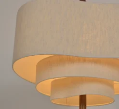 Suspension*Market Set Suspension, Pebble M, , Ø58cm, H35,5cm - écru