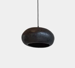 Suspension, Pebble M, noir charbon, L35,5cm, H21,5cm - Ay Illuminate