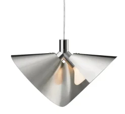 Suspension*Frandsen Suspension, Peel, , L27,5cm, H24,8cm - acier inoxydable brossé
