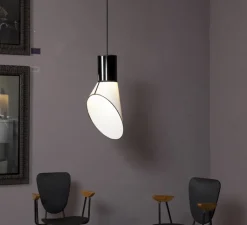 Suspension*DesignHeure Suspension, Petit Cargo, , H65cm - noir, blanc