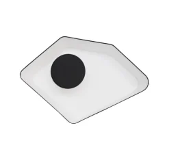 Suspension*DesignHeure Suspension, Petit Nénuphar, LED, 3000K, noir,blanc L90cm, H19cm - noir, blanc