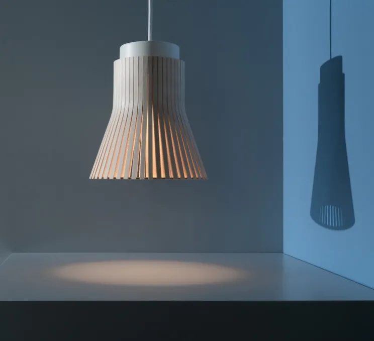 Suspension, Petite 4600, blanc, Ø20cm, H23cm - Secto Design