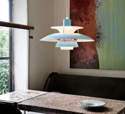 Suspension, PH 5 , Hues of blue, Ø50cm, H26,7cm - Louis Poulsen