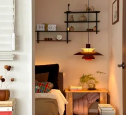 Suspension*Louis Poulsen Suspension, PH 5, , Ø50cm, H26,7cm- bordeaux monochrome