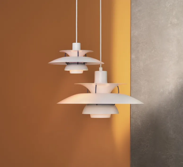 Suspension|Enfants*Louis Poulsen Suspension, PH 5 Mini, white classic, Ø30cm, H16,3cm - blanc