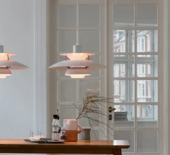 Suspension*Louis Poulsen Suspension, PH 5, white classic, Ø50cm, H26,7cm - blanc