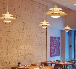 Suspension*Louis Poulsen Suspension, PH 5, white classic, Ø50cm, H26,7cm - blanc