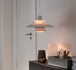 Suspension*Louis Poulsen Suspension, PH 5, white classic, Ø50cm, H26,7cm - blanc