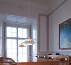 Suspension*Louis Poulsen Suspension, PH 5, white classic, Ø50cm, H26,7cm - blanc