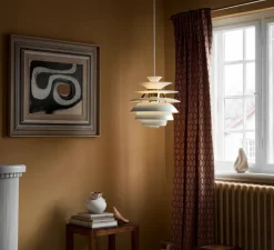 Suspension*Louis Poulsen Suspension, PH Snowball, , Ø40cm, H39cm - vert, laiton