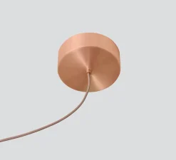 Suspension, Pipeline CM2 Dali, cuivre, LED, 2700K, 880lm, L183cm, H29cm - A-N-D