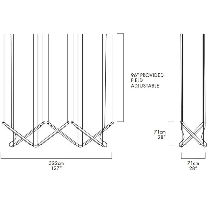 Suspension, Pipeline CM9, 0-10V, noir et cuivre, LED, 2700K, L322cm, H71cm - A-N-D